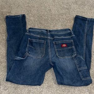 Dickies bootcut jeans, stretchy